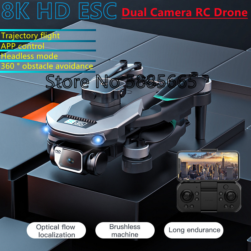 와이파이(WIFI) FPV, 8K HD, 듀얼 카메라, - Fpv Brushless Rc Drone 4K 리뷰 및 가격