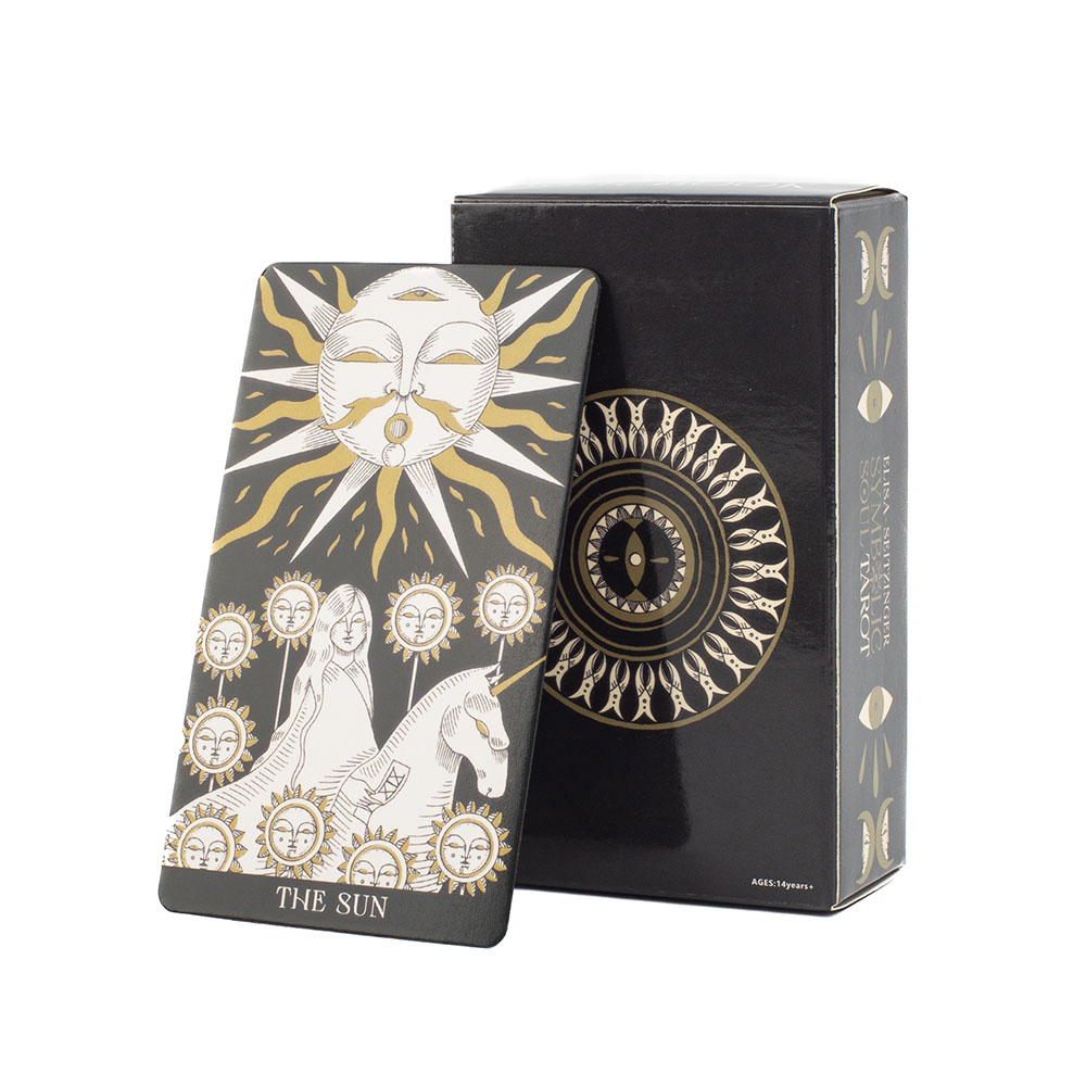 78장의 상징적인 소울 타로 카드와 상세한 설명서가 포 - Tarot Cards Deck With Guidebook 리뷰 및 가격