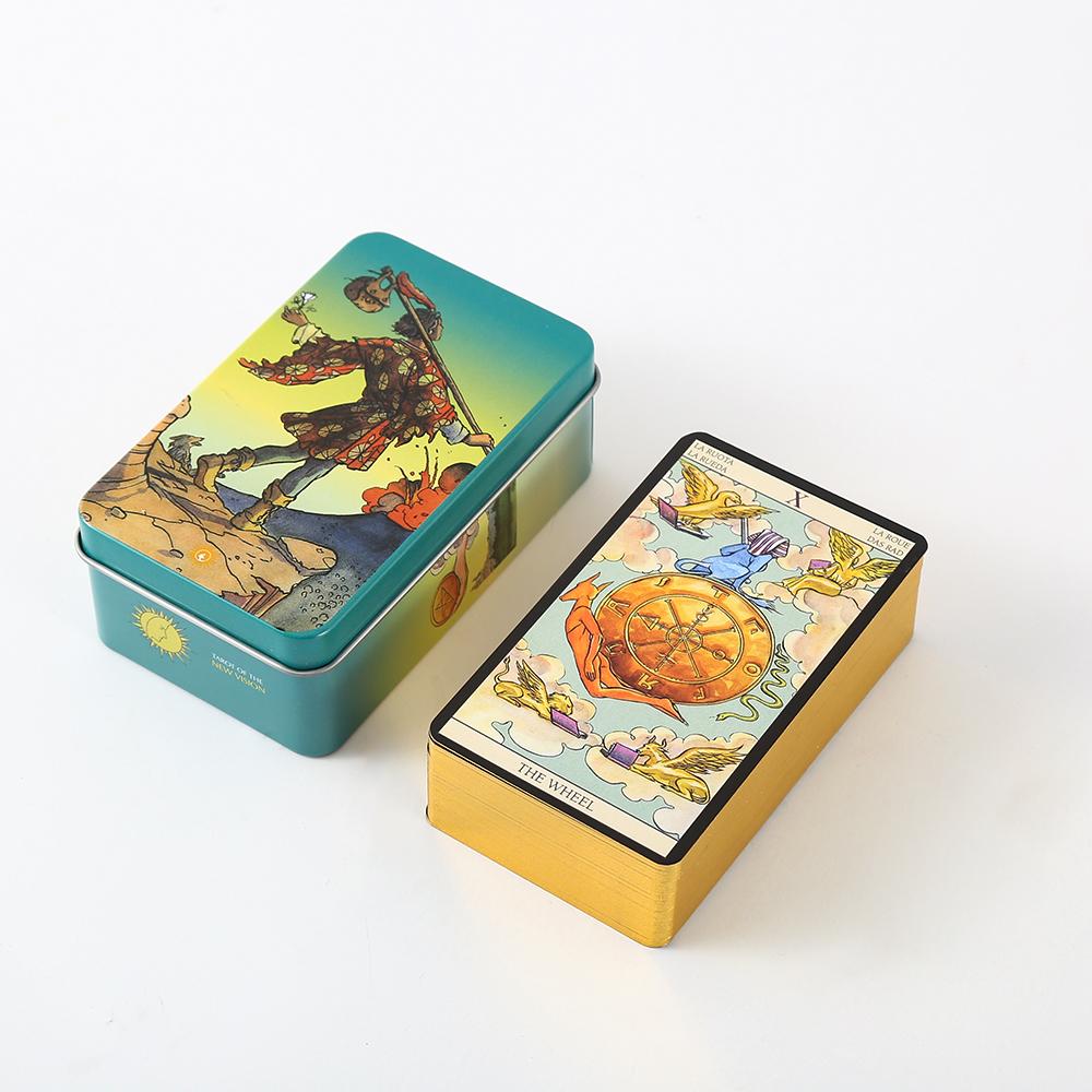 10*6 cm 주석에 담긴 새로운 비전 타로 - Tarot Cards Deck With Guidebook 리뷰 및 가격