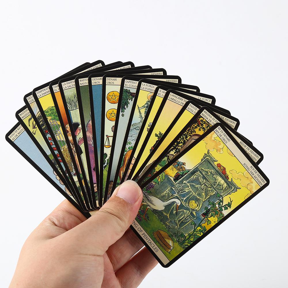 10*6 cm 주석에 담긴 새로운 비전 타로 - Tarot Cards Deck With Guidebook 리뷰 및 가격