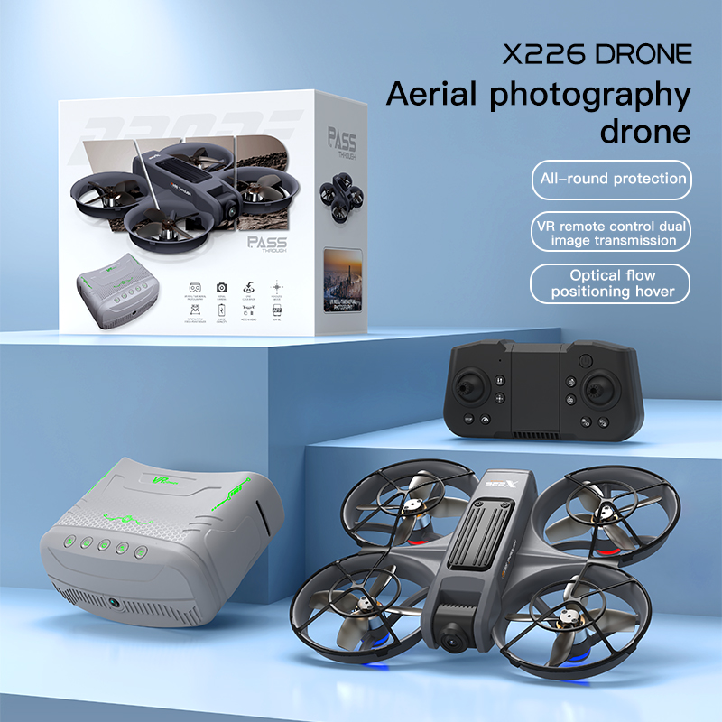 X226 VR FPV 드론 4K HD 듀얼 카메라 항공 - Fpv Brushless Rc Drone 4K 리뷰 및 가격