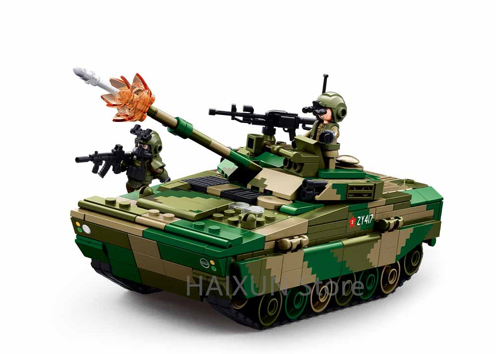 슬루반 빌딩 보이 ZBD-04AS 장갑차 조립 블록 - - Lego Compatible Military Tank 리뷰 및 가격