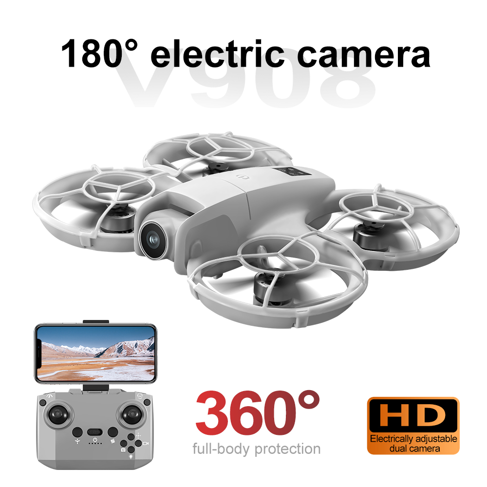 오리지널 V908 접이식 GPS 드론 8K 듀얼 카메라 - Fpv Brushless Rc Drone 4K 리뷰 및 가격