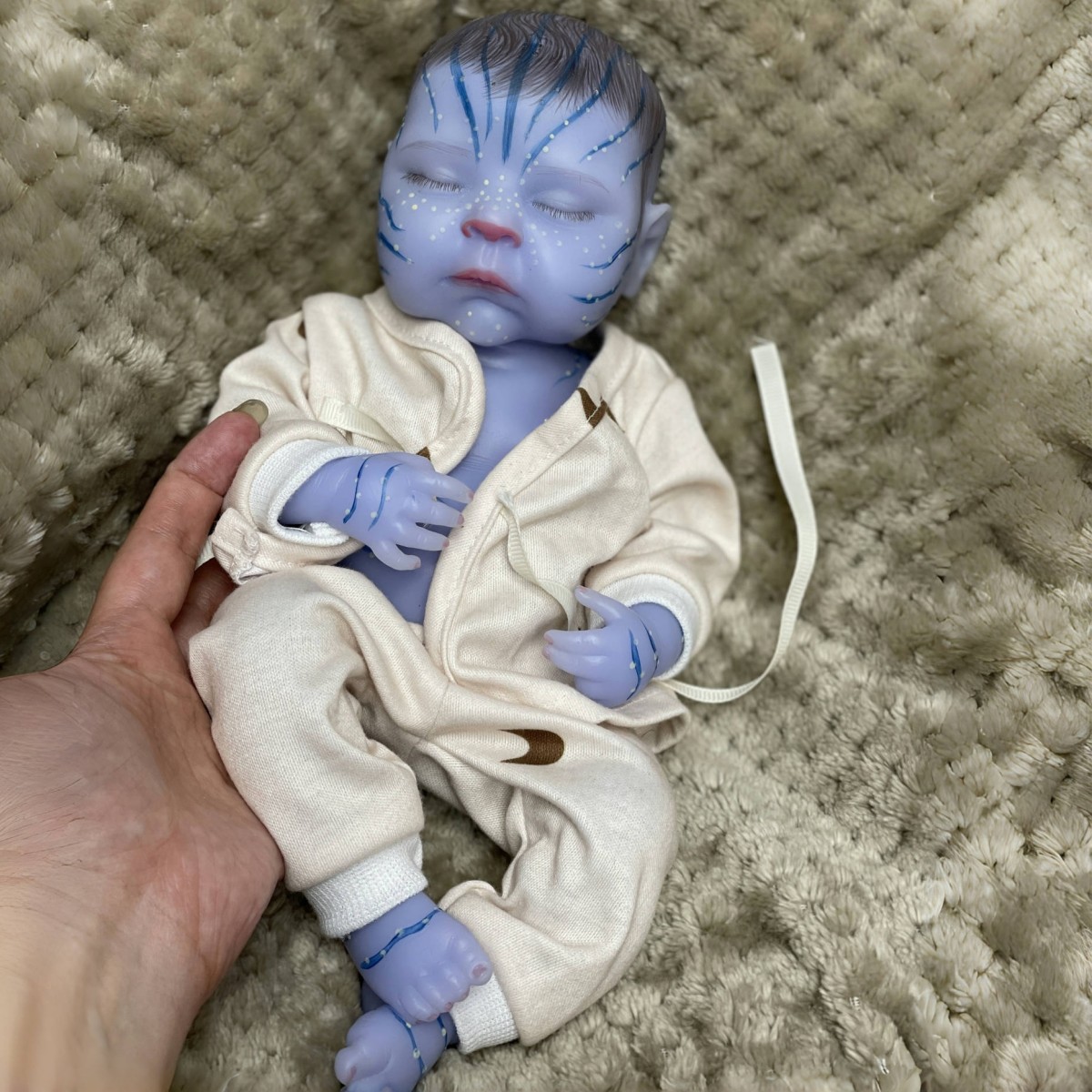 13인치 야광 리본 베베 인형, 전체 몸체가 부드러운  - Reborn Baby Doll Silicone Realistic 리뷰 및 가격
